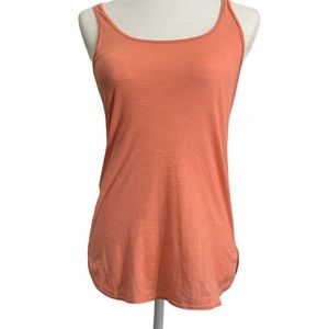Lululemon | Hi/Low Coral Racerback tank, approx size 8